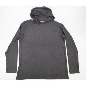 Bear Bottom Mens XL Tech Hoodie Performance Heather Gray Long Sleeve Bearbottom